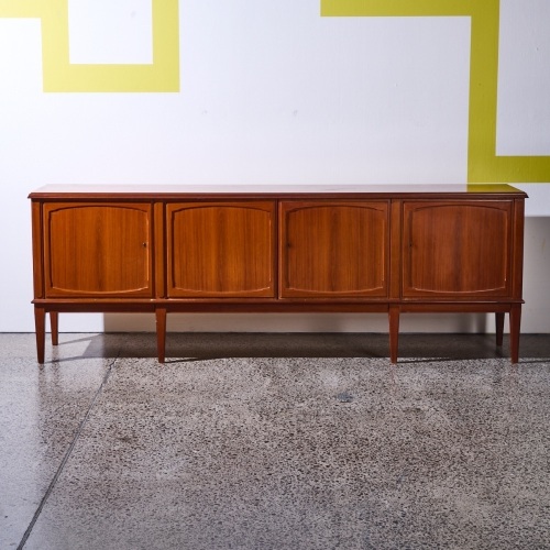 A German Palisander Rosewood Sideboard by Nord Mobel, Germany