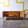 A German Palisander Rosewood Sideboard by Nord Mobel, Germany - 2