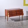 A Danish Modern Mid-Century Low Chest of Drawers - 2