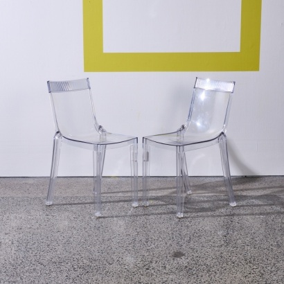 A Pair of Hi-Line Chairs by Kartell
