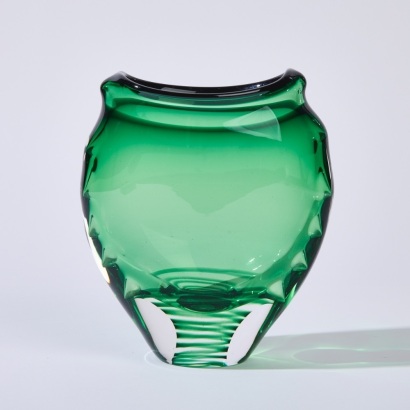 A Jan Kocian NZ Art Glass Vase