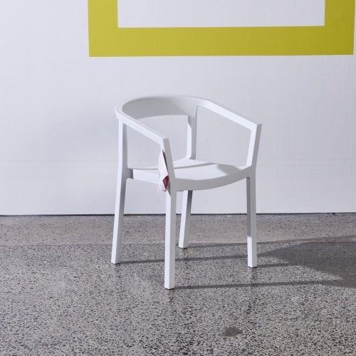 A Peach Armchair Designed by Joan Gasper for Resol-Barcelona DD