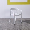 A Peach Armchair Designed by Joan Gasper for Resol-Barcelona DD