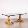 A Zinc Topped Monastery Table