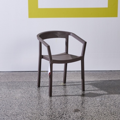 A Peach Armchair Designed by Joan Gaspar for Resol-Barcelona DD