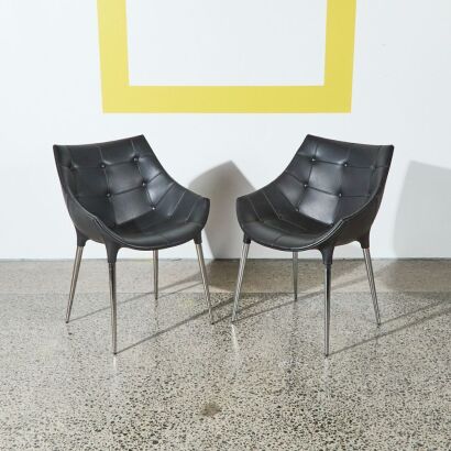 A Pair of Passion Dining Chairs by Philippe Starck for Cassina