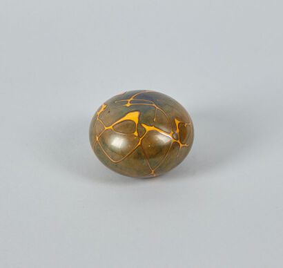 A Sunbeam Glassworks Paperweight