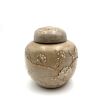 A Beige Ground Ginger Jar