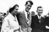 Sir Edmund Hillary is Welcomed by His Sister and Brother