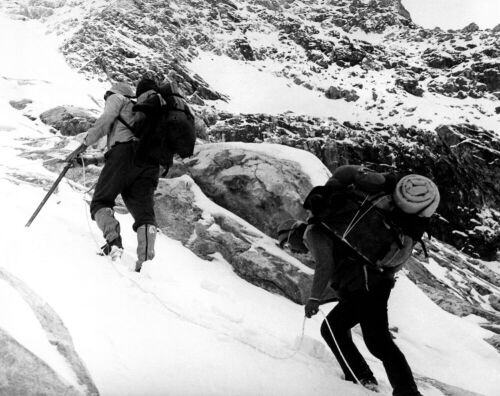 Hikers on Mountain
