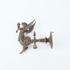 A Victorian Gilt Bronze Seraphim Wall Sconce - 2