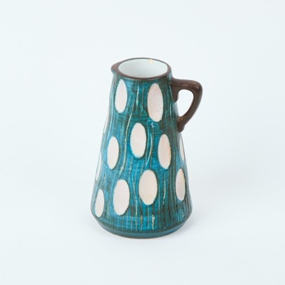 A Beautiful Mark Valcera Ceramic Jug, Switzerland c.1960s A/F