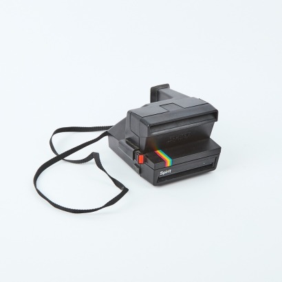 A Polaroid 600 Land Camera