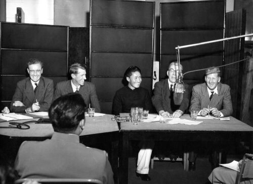 Mount Everest Team Broadcasting at British Broadcasting Programme