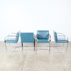 A Set Of Four Post Modern Cantilever Chairs
