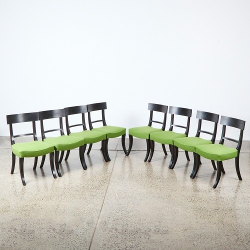 A Set of Eight Howe London Gregian Chairs