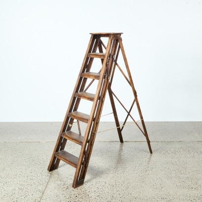 A Vintage French Ladder