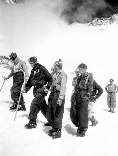 THE TIMES LONDON Hillary and Tenzing on Arrival back at the Advanced Base