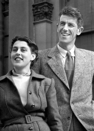 ASSOCIATED NEWSPAPERS LTD Sir Edmund Hillary and Miss Louise Rose