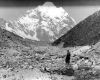 THE TIMES LONDON Hillary Studies Himalayan Peaks from Berun Valley Base Camp