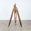 A Restoration Hardware Tripod Lamp with Tom Dixon Style Shade - 3