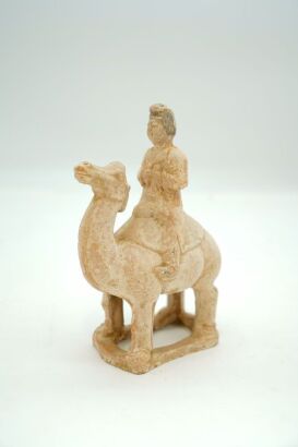 A Chinese Han and Tang Dynasties Terracotta Figure-John Perry Collections
