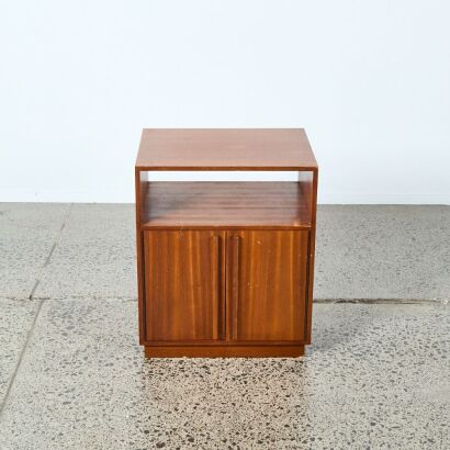 A Mid-Century Record Cabinet A/F