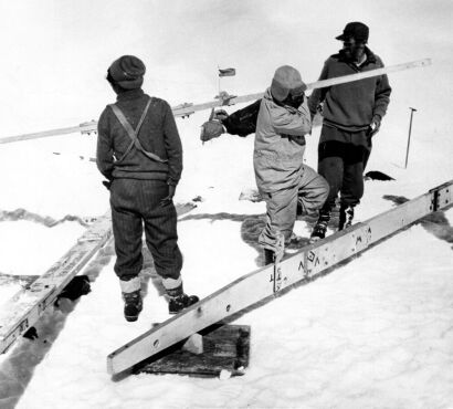 Bringing Material to High Altitude Huts
