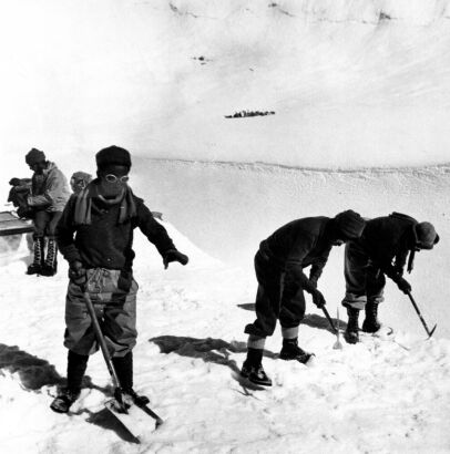 Preparation of the Ground for the Higher Hut