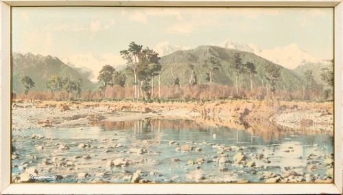 A Whites Aviation Hand Coloured Photo