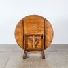 An Antique French Wooden Folding Wine Tasting Table - 2