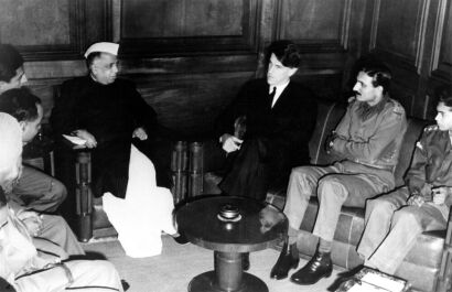 Mountain Man Meets Defense Minister
