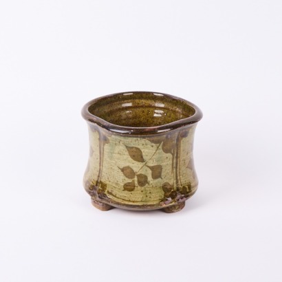 A Studio Pottery Planter