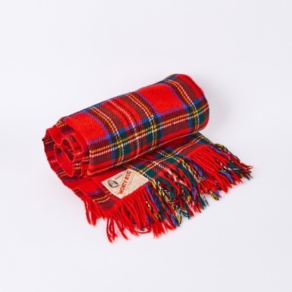 A Vintage Monty Rug Made In Otago By The Bruce Woollen Manufacturing Co Ltd