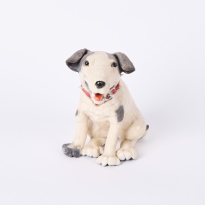A Ceramic Pit Bull Dog