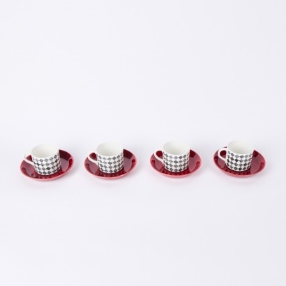 A Swedish Mid-Century Coffee Dou's