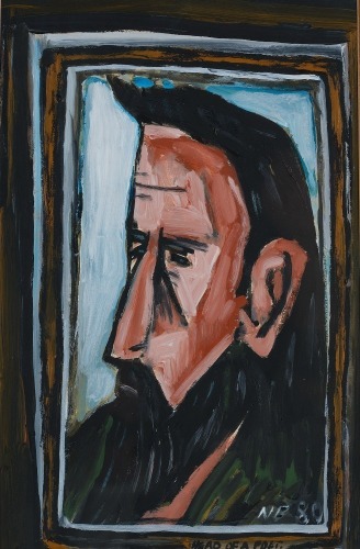 NIGEL BROWN Head of a Poet