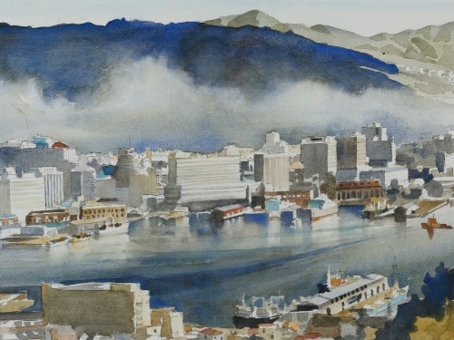 PETER MCINTYRE Wellington Harbour