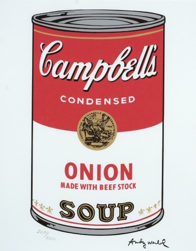 AFTER ANDY WARHOL Campbell's Soup Can (Tomato)