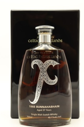 (1) Bunnahabhain 1966 Jim McEwan's Celtic Heartlands 37 Year Old Single Malt Scotch Whisky, 40.1% ABV (GB)