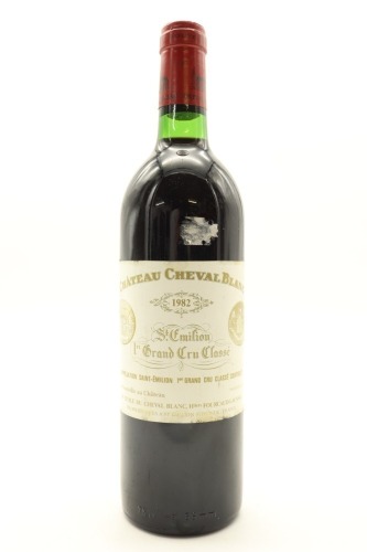 (1) 1982 Chateau Cheval Blanc, Saint-Emilion [JR17.5] [RP99] [WS96]