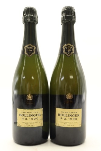 (2) 1990 Bollinger R.D. Extra Brut, Champagne [JR18] [RP98]