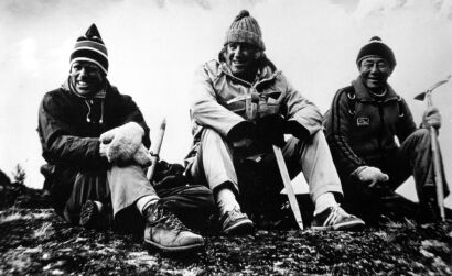 Climbers Taking a Break