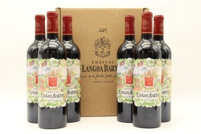 (6) 2021 Chateau Langoa-Barton, Saint-Julien [JR16] [WE95]