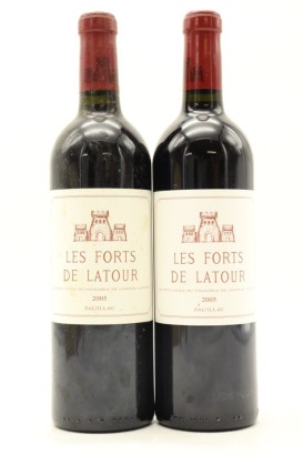 (2) 2005 Chateau Latour 'Les Forts de Latour', Pauillac [JR16.5] [WS94]