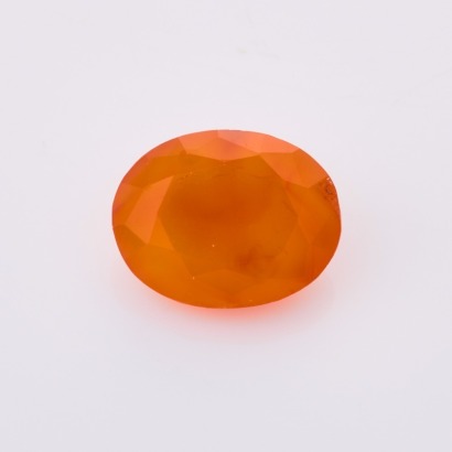 One Loose, Large Orange Carnelian, 17mm x 13mm