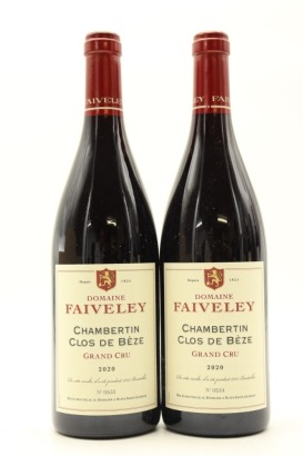(2) 2020 Domaine Faiveley Chambertin Clos de Beze Grand Cru, Cote de Nuits [RP95-97] [WS98]
