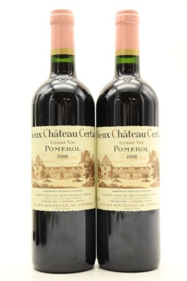 (2) 2008 Vieux Chateau Certan, Pomerol [JR17.5] [WE94]