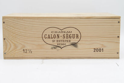 (12) 2001 Chateau Calon-Segur, Saint-Estephe 375ml (OWC)