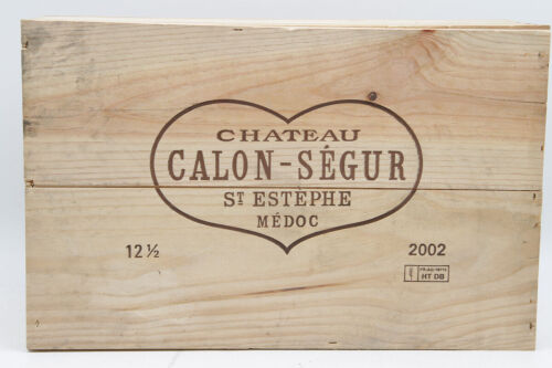 (12) 2002 Chateau Calon-Segur, Saint-Estephe 375ml (OWC)